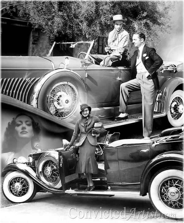William Powell, Gary Cooper and Joan Crawford