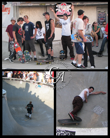 Skaters of Southern California.