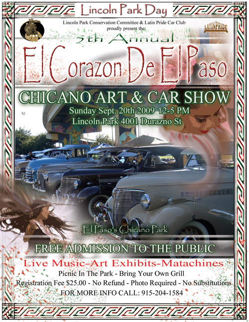 El Paso Super Car Show of the year Quality Cars, Art Expo, and Music! 