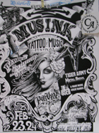 Kat-Von-D's Musink 1st Annual Tattoo & Music Festival at the Orange County Fair & Exposition Center